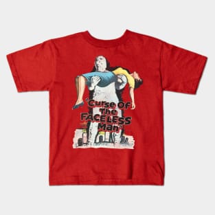 Curse of the Faceless Man - 50s Cult Classic Sci-Fi Movie Kids T-Shirt